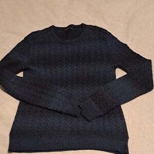 John Varvatos Deep Blue Knit Sweater